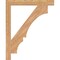 Ekena Millwork Balboa Block Smooth Bracket, Western Red Cedar, 3 1/2"W x 34"D x 42"H BKT04X34X42BOA05SWR - alternate 3